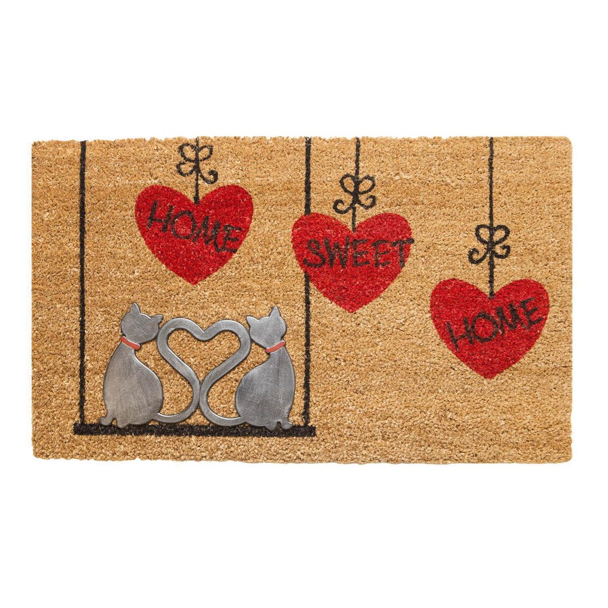 DIB - Limpiapiés Coco Rubber Design 45x75 cm Polipropileno Café