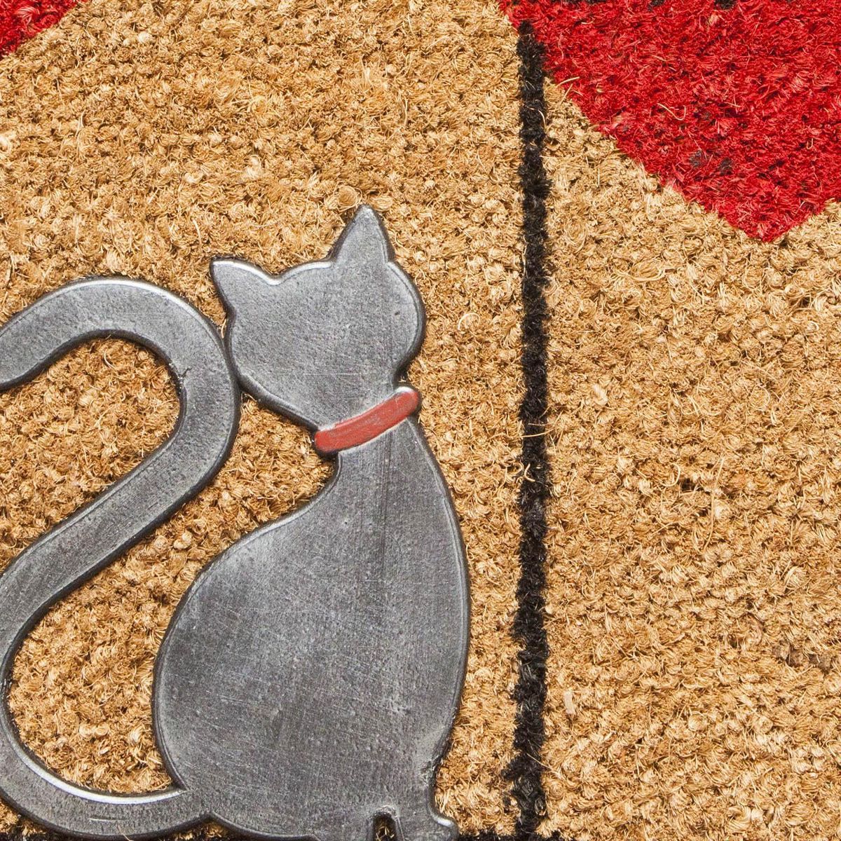 DIB - Limpiapiés Coco Rubber Design 45x75 cm Polipropileno Café