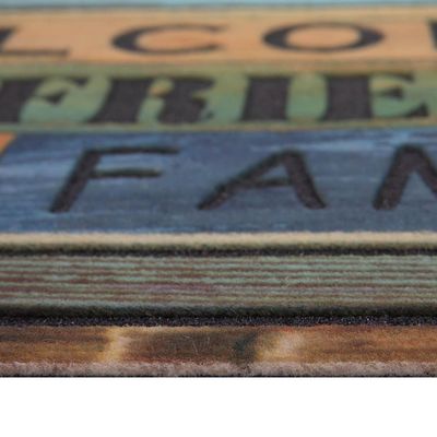 Imagen 2 del producto Limpiapies Decorativo Design Friends 45x75 cm Polipropileno Café