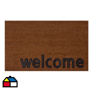 Limpiapis coco rubber embossed d1 45x75 cm.