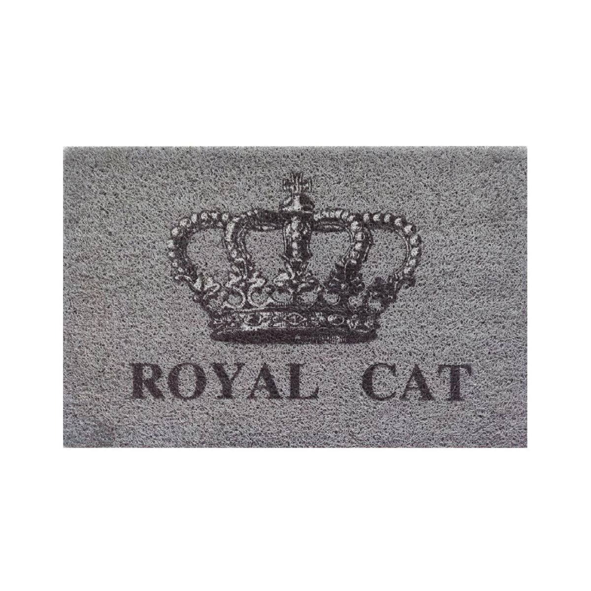 DIB - Limpiapiés Comfort Pets Corona Gato 60x40 cm Polipropileno Gris