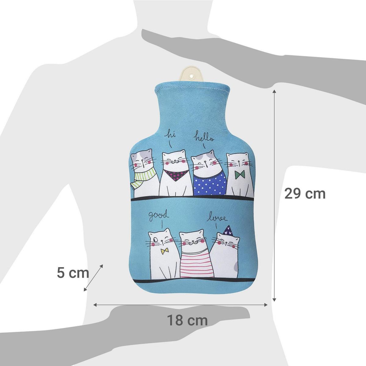 THERMICA - Guatero 1 litro gatos