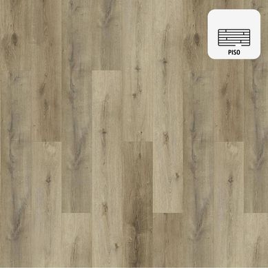 Piso Vinilico SPC 1220x228x5.2/0.3mm + Bisel  (manta acstica)