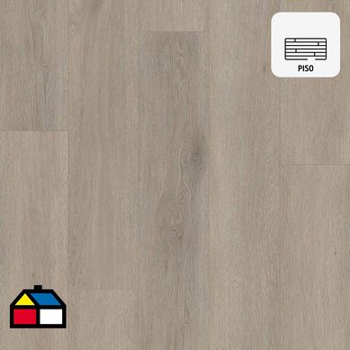 Piso Vinilico SPC 1220x228x5.2/0.3mm + Bisel (manta acstica)