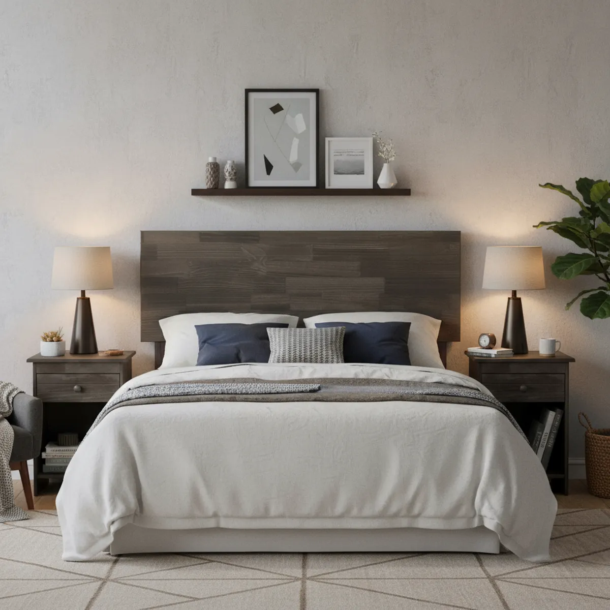 ROSEN - Respaldo 2 Plazas + 2 Veladores