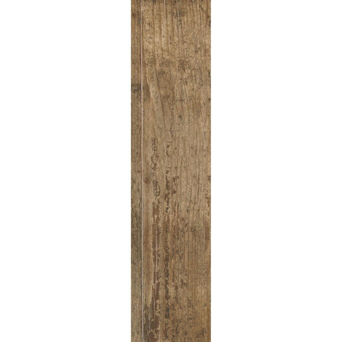 IDEPAL - Porcelanato 20.2x86.5 cm Barril Café 1.4 m2