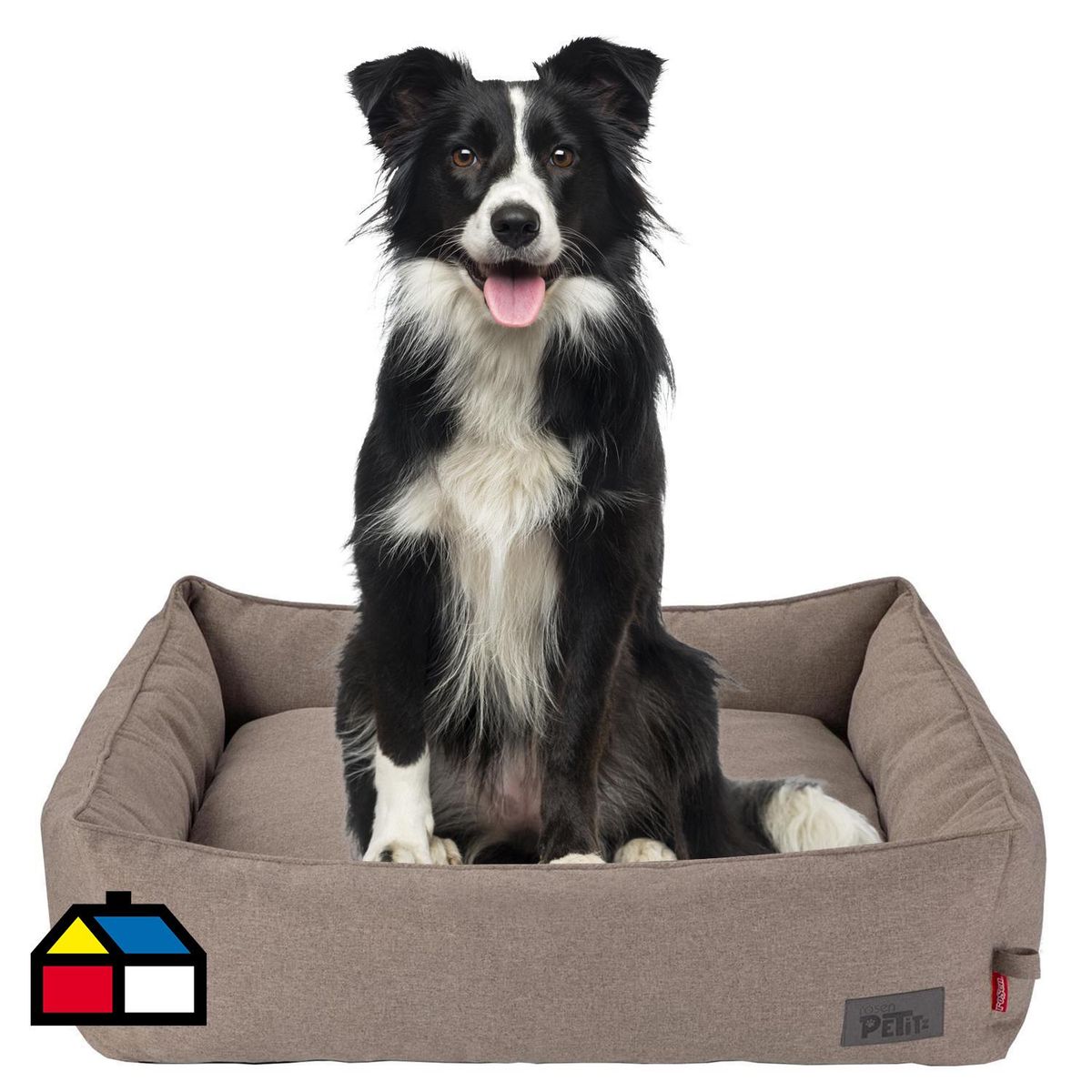 ROSEN - Cama Talla L para Perro 26x80x95 cm Taupe