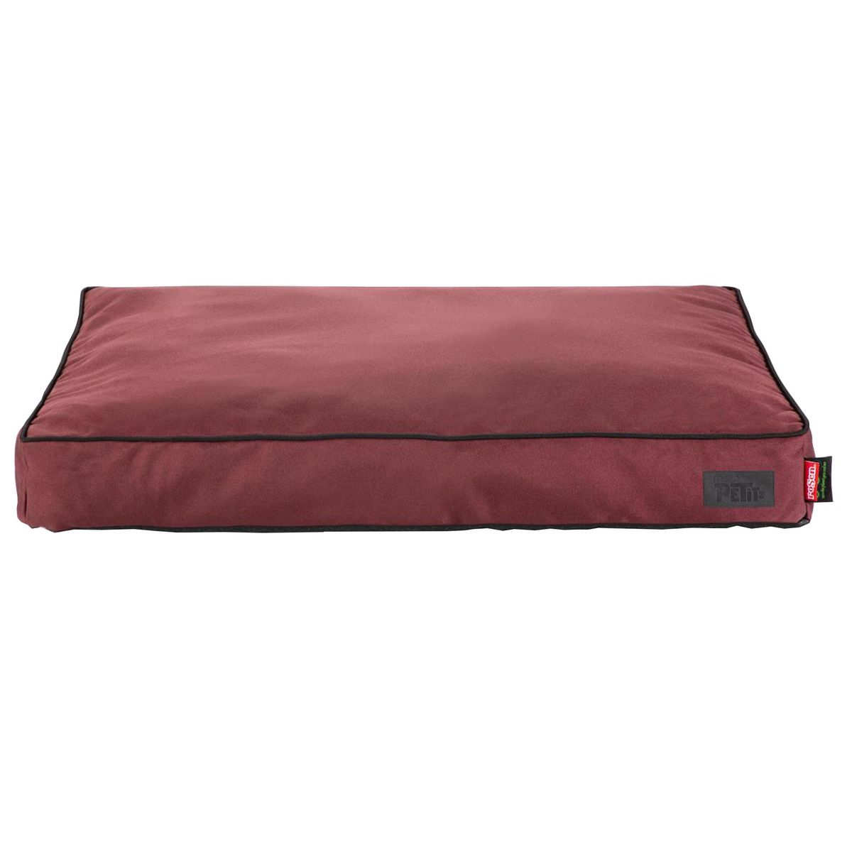 ROSEN - Cama Talla M para Perro 10x60x80 cm Burdeo