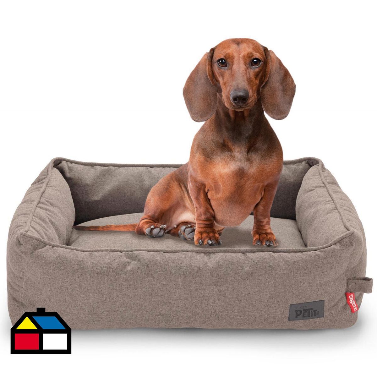 ROSEN - Cama Talla S para Perro 18x55x65 cm Taupe