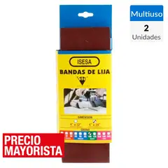 SIA - Banda de lija 4"x24" grano 100