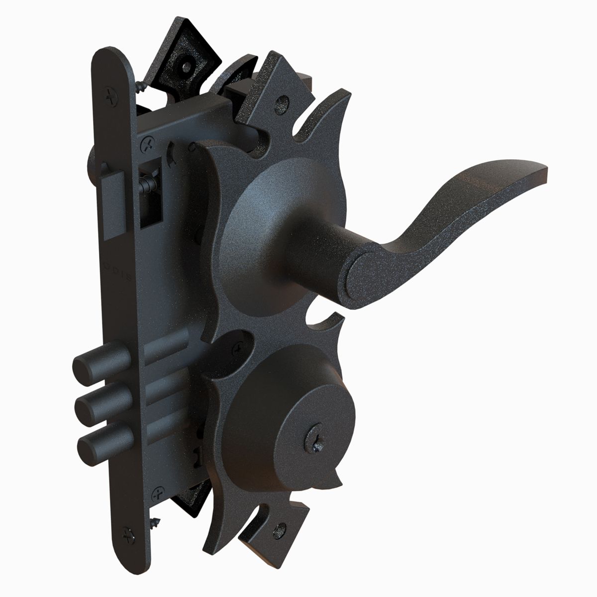 ODIS - Cerradura de embutir colonial 216 con manilla