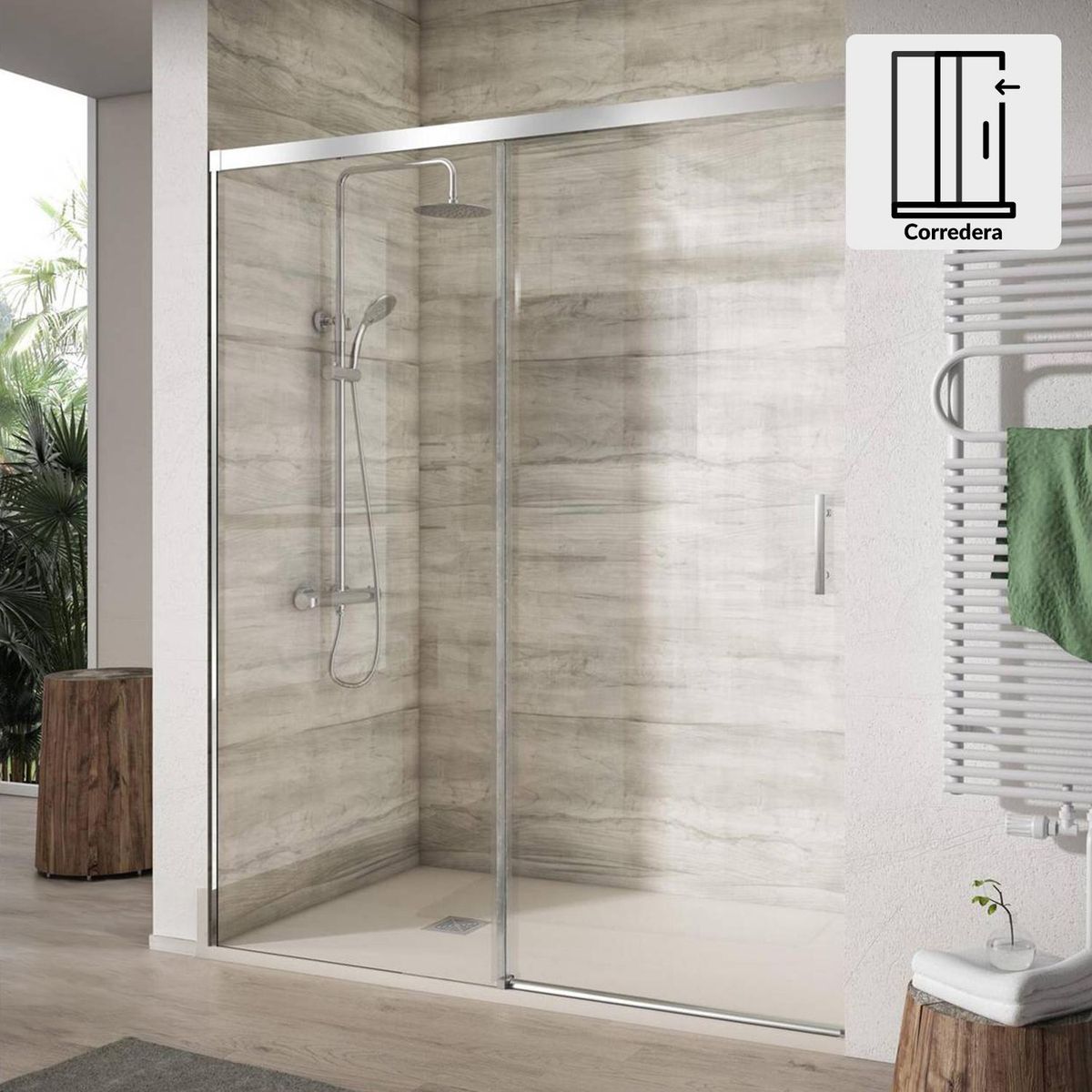 TEKA STROHM - Mampara Manacor 150- 1p+1f