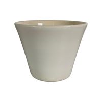 Macetero Grosseto de Cerámica 21x16 cm Blanco