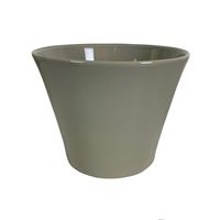 Macetero Grosseto de Cerámica 21x16 cm Gris