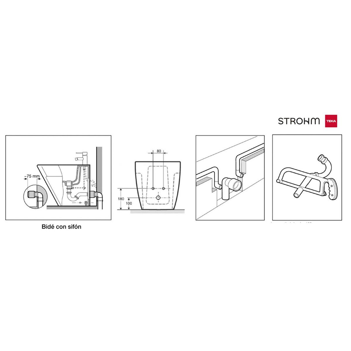 TEKA STROHM - Bidet formentera