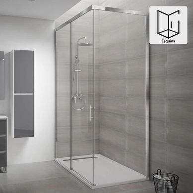 Mampara Manacor panel retorno 70cm