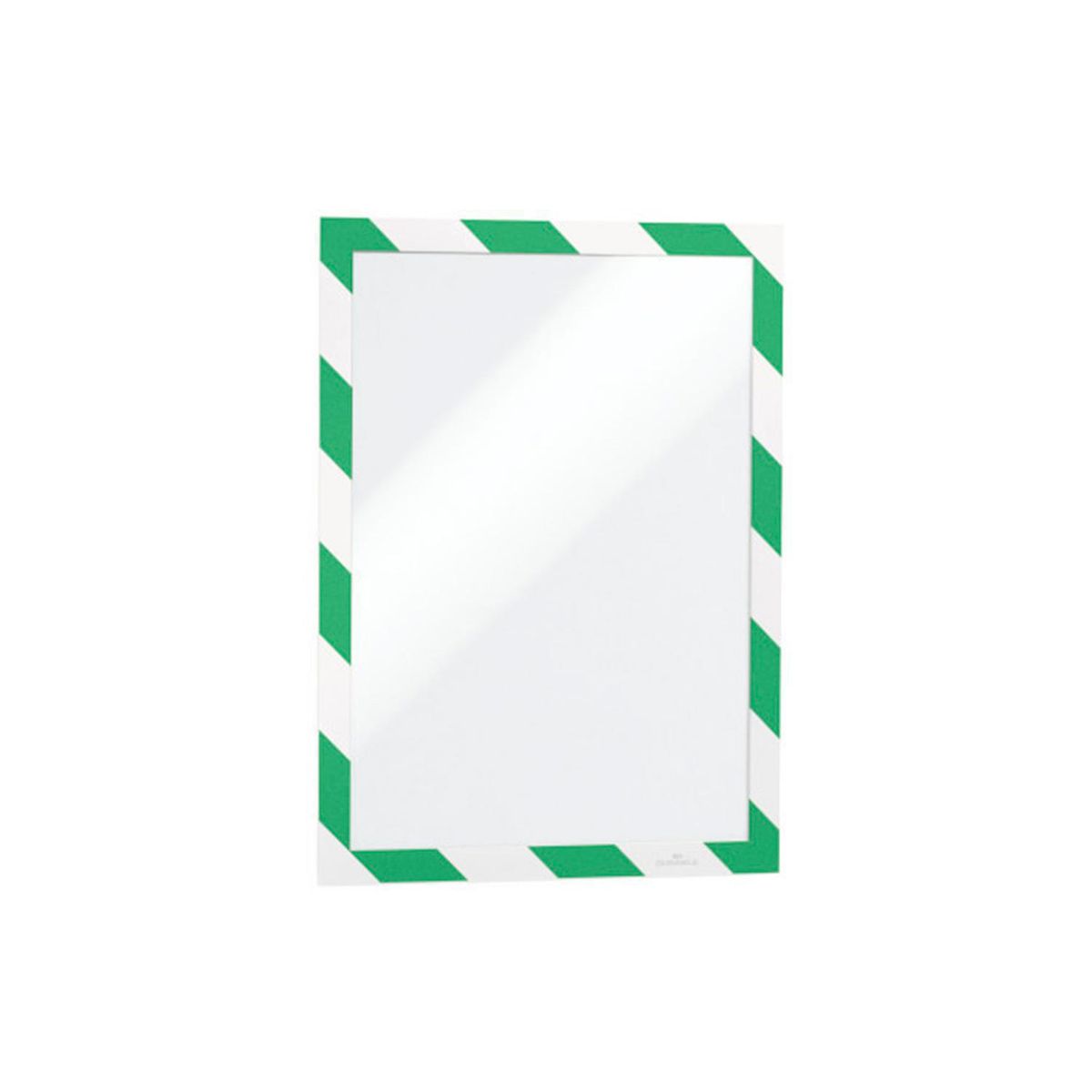 DURABLE - Marco Autoadhesivo A4 Magn Seg Verd/Blan Duraframe