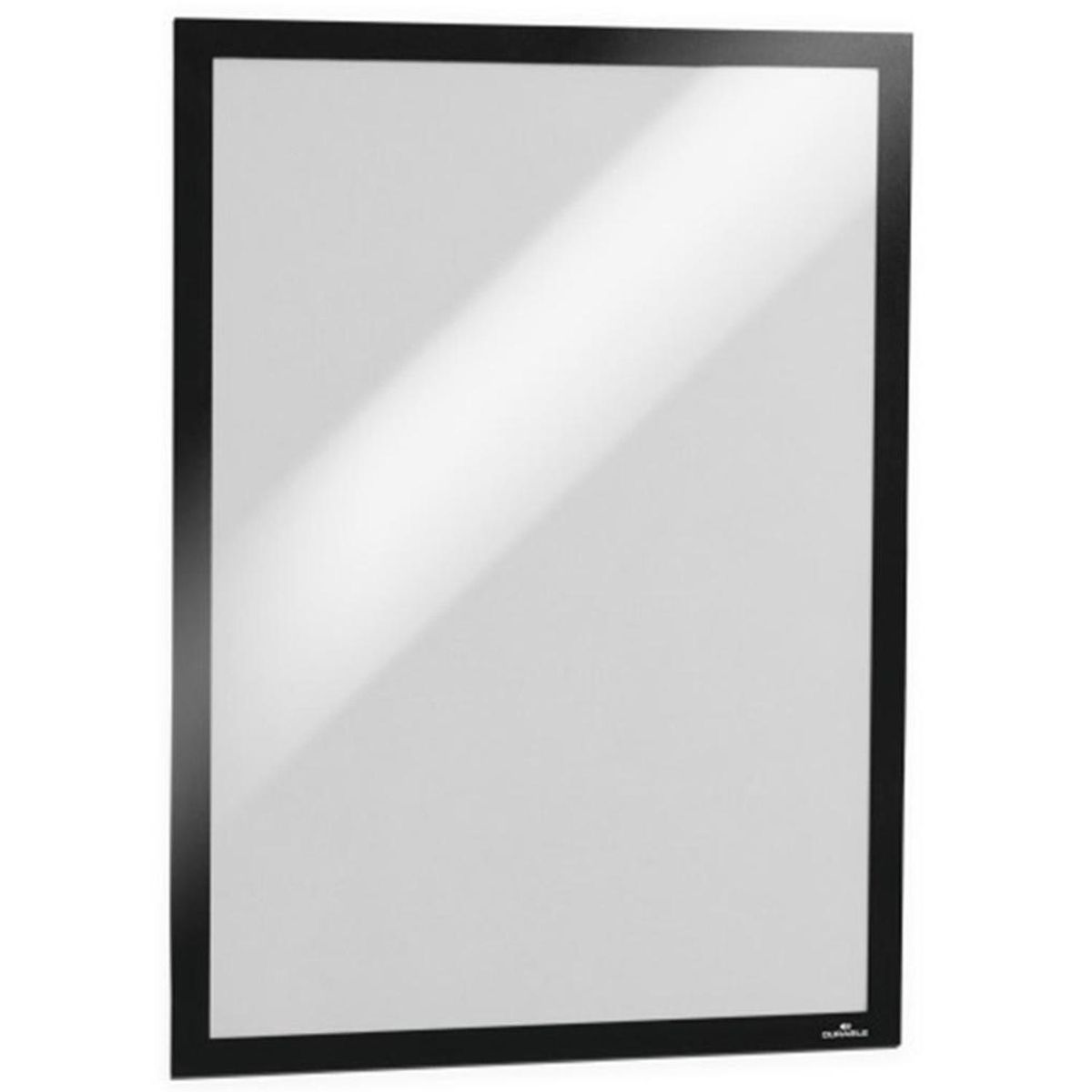 DURABLE - Marco Autoadhesivo A3 Frontal Magn Negro Duraframe
