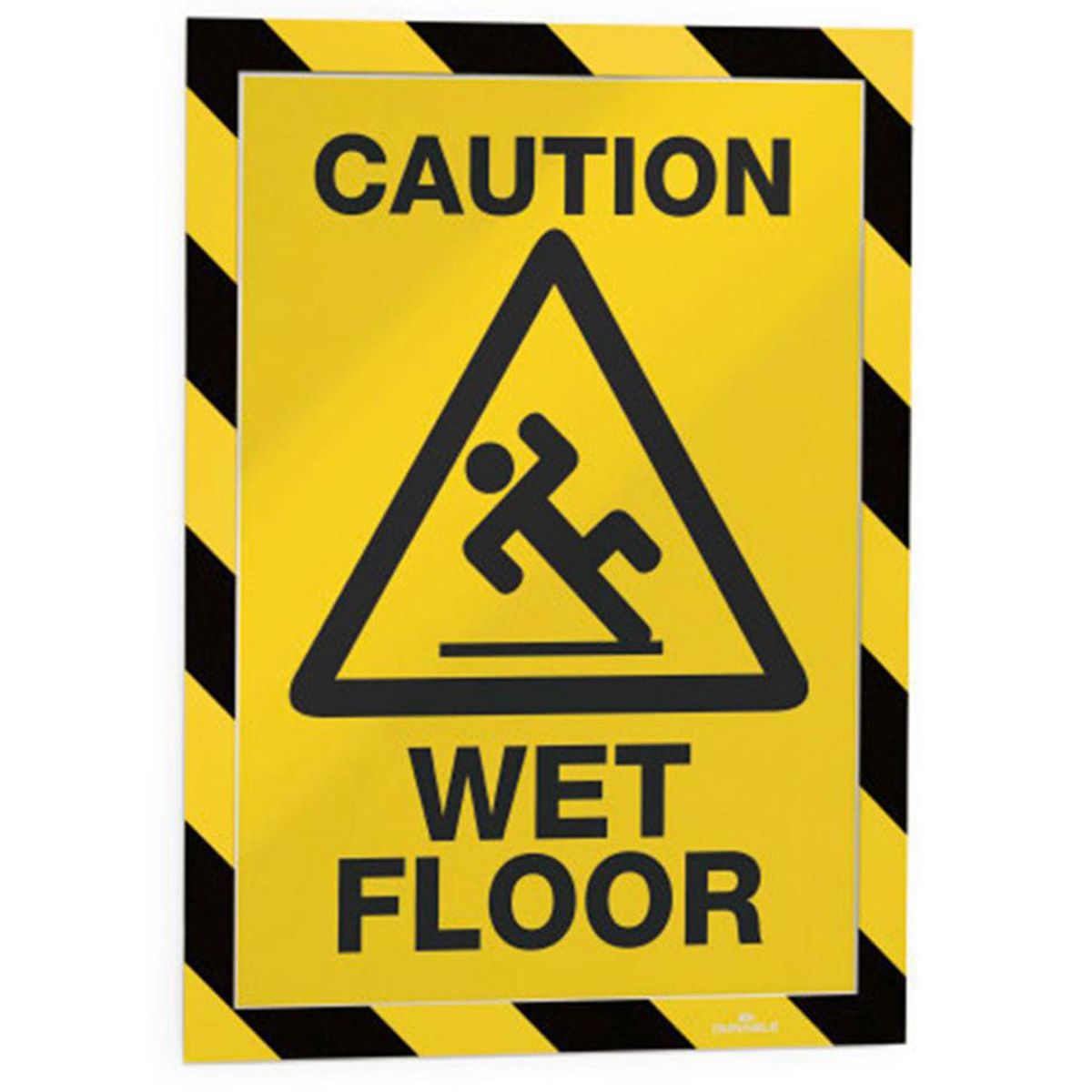 DURABLE - Marco Autoadhesivo A4 Magn Seg Amar/Neg Duraframe