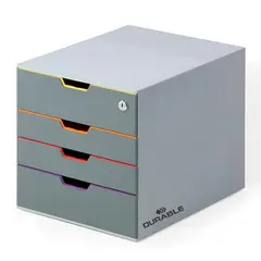 DURABLE - Cajonera Varicolor Safe 4 Durable.