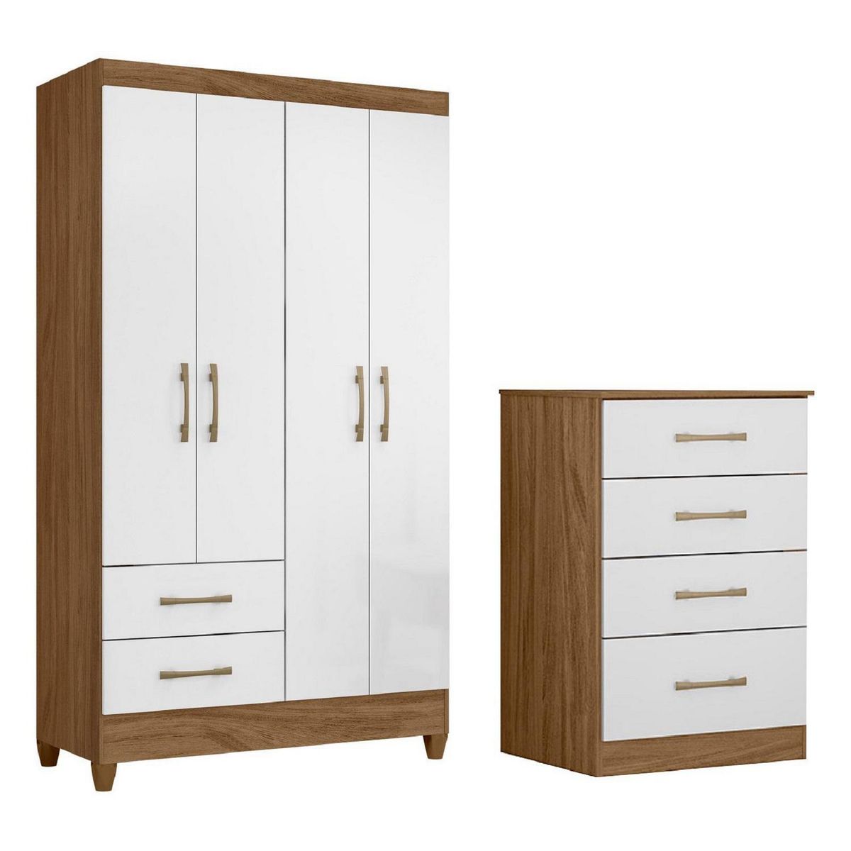 ROCH LTDA - Combo Closet M-802 + Comoda M-914