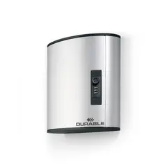 DURABLE - Portallaves 30.5x12.5x11 cm Plateado