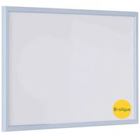 Pizarra Blanca Melamina 60x40 Mdf Azul Bi-silque