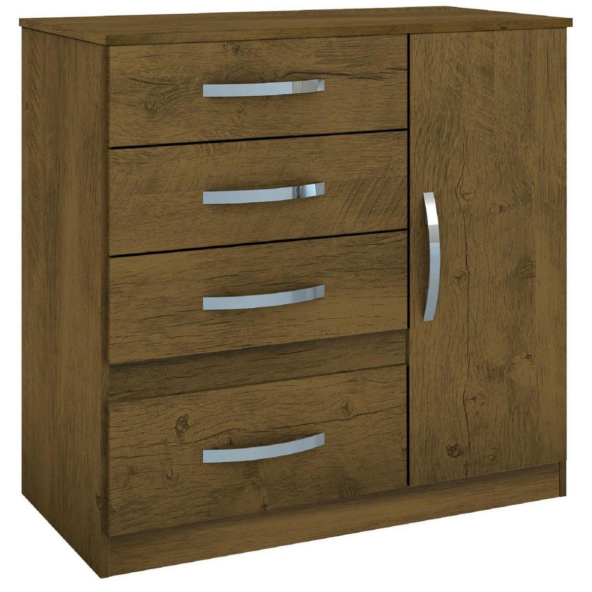 ROCH LTDA - Combo Comoda M-355/2 Veladores M-3003