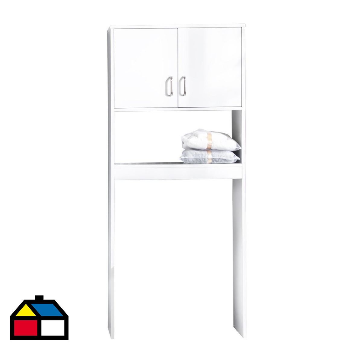 DUSCHY - Mueble Organizador  Blanco 60x160x25 cm
