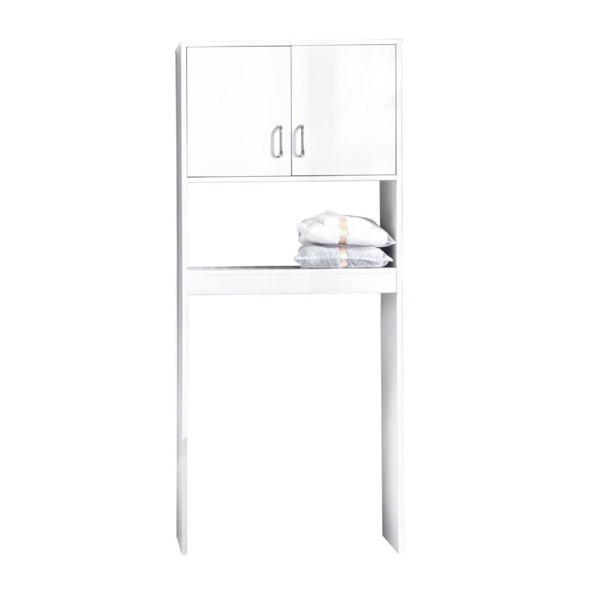 DUSCHY - Mueble Organizador  Blanco 60x160x25 cm