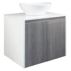 DUSCHY - Mueble stal con loza 60x50x46 ds34 2 puertas