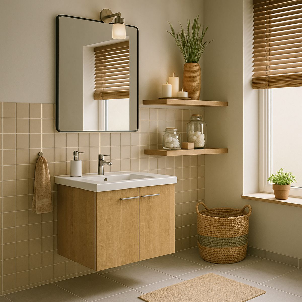 DUSCHY - Mueble ebba loza 75x45 ds32 2 puertas