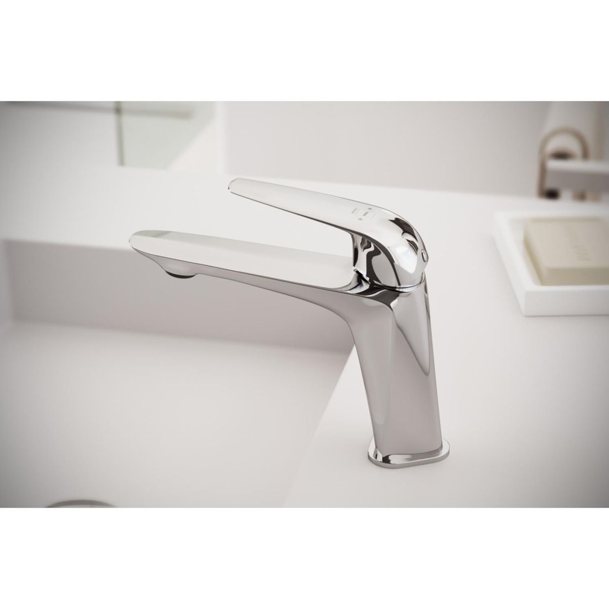 TEKA STROHM - Monomando Lavamanos Alto Itaca Cromado