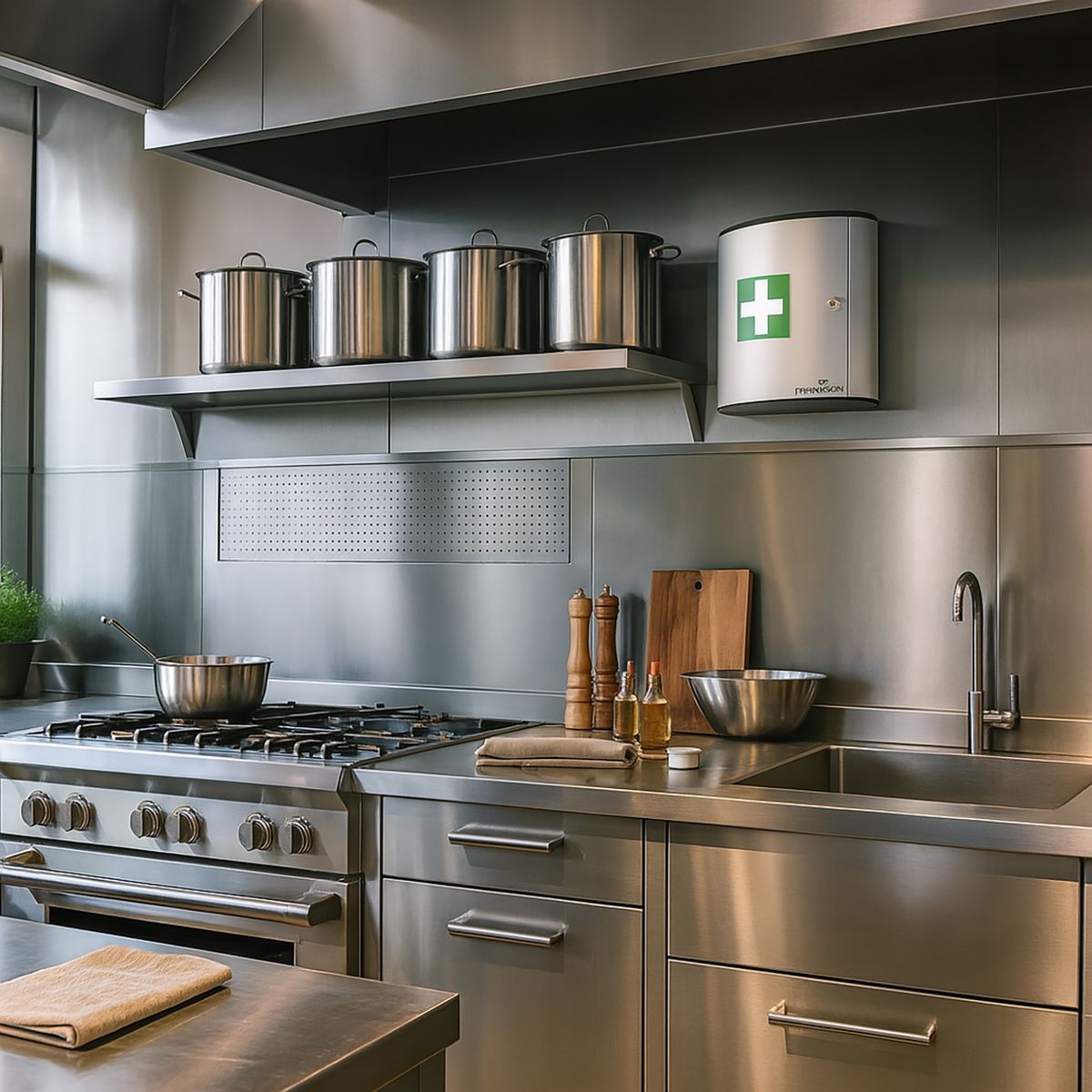 DURABLE - Botiquin Aluminio 2 Comp Durable Sin Elementos