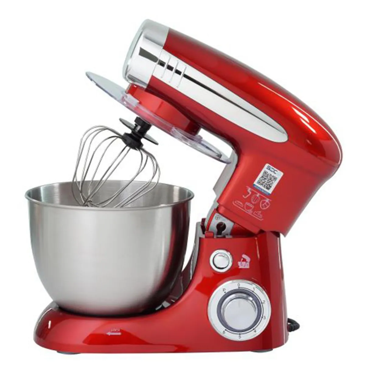 MAIGAS - Batidora Vaso 4 l 800 W Rojo SC-232R