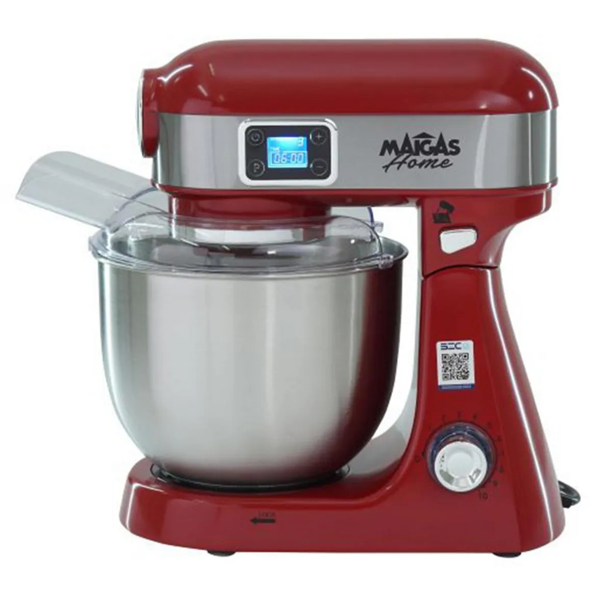MAIGAS - Batidora Vaso 5 l 1000 W Rojo SC-265DR
