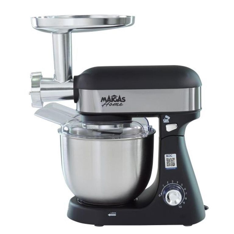 Batidora 5 litros + molino de carne negra