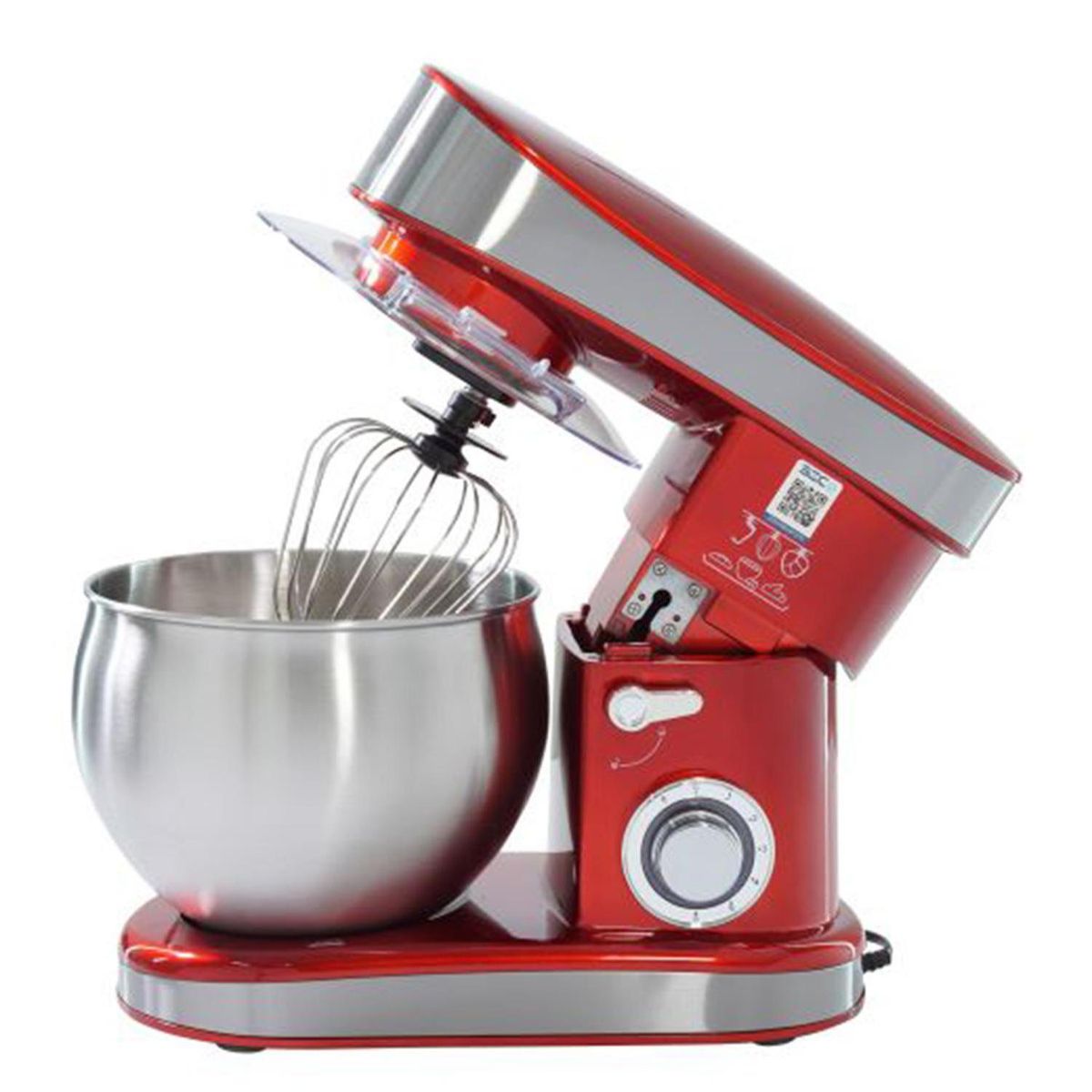 MAIGAS - Batidora Vaso 6 l 1200 W Rojo metálico SC-213R