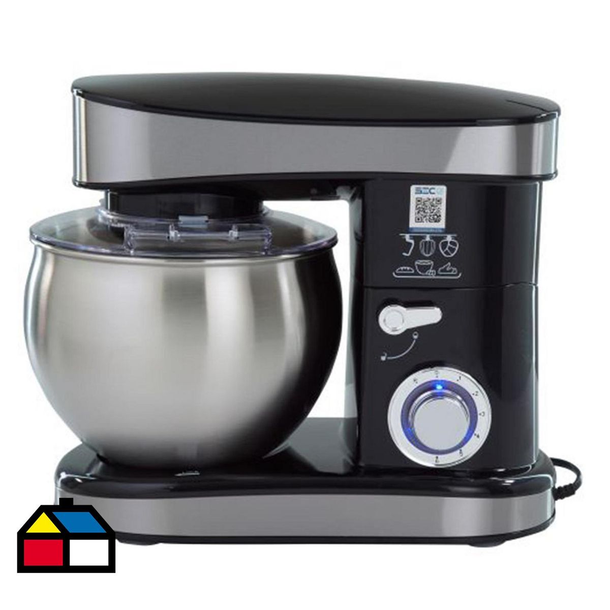 MAIGAS - Batidora Vaso 6 l 1200 W Negro SC-213N