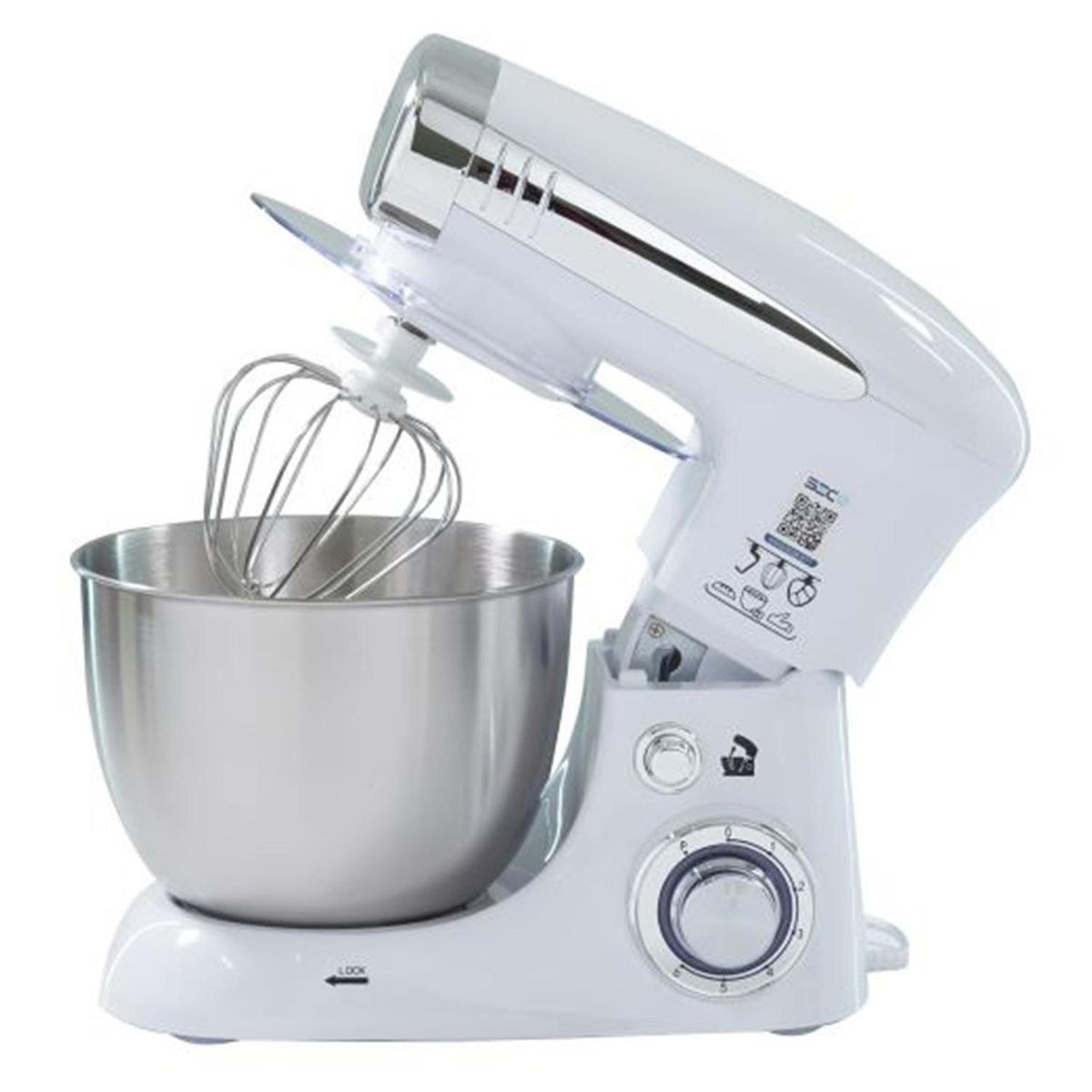 MAIGAS - Batidora Vaso 4 l 800 W Blanco SC-232B