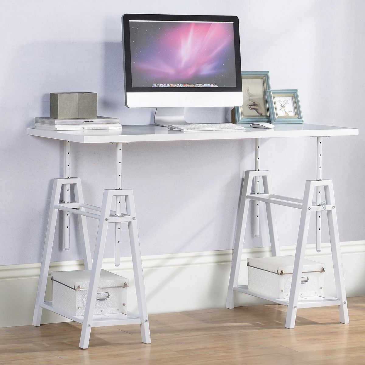 JUST HOME COLLECTION - Escritorio New york 120x76x59 cm Blanco