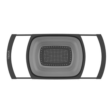 Colador Universal Plegable - Gris / Unitario, extensible.