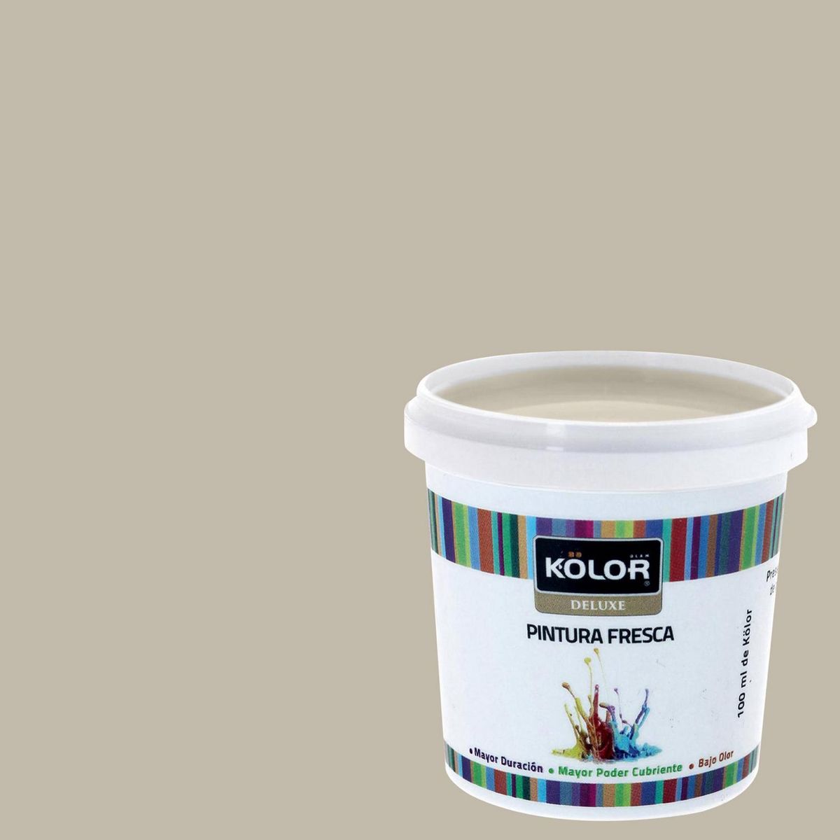 KOLOR - Muestra Color Mate 100 ml Gris Tarija