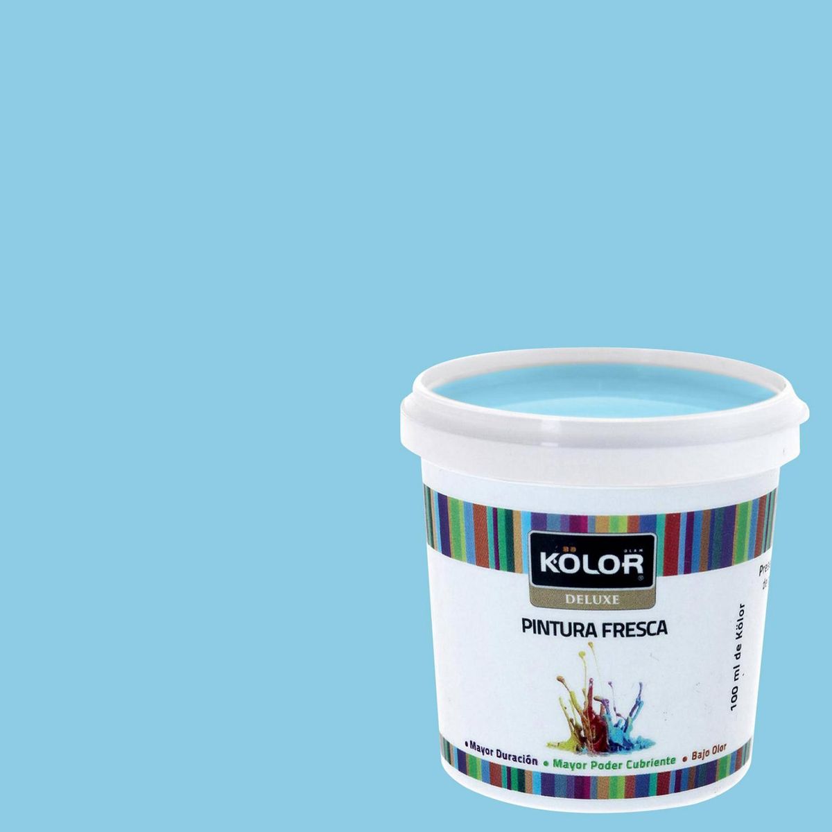 KOLOR - Muestra Color 0.1 l Mate Azul Harbin