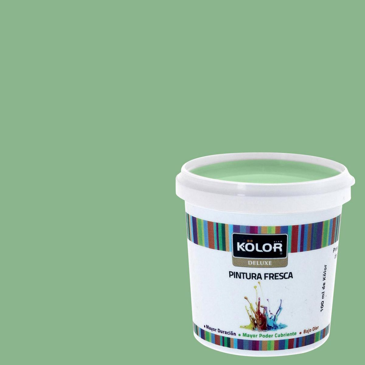 KOLOR - Muestra Color Mate 100 ml Verde Cadiz 