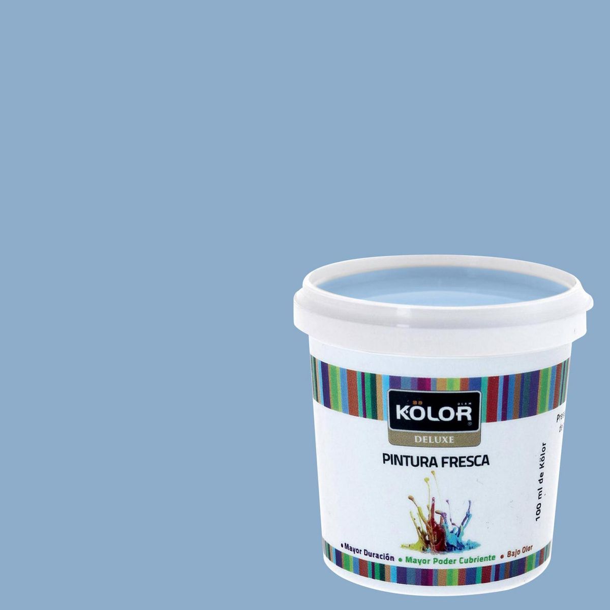 KOLOR - Muestra Color Mate 100 ml Azul Rumania 