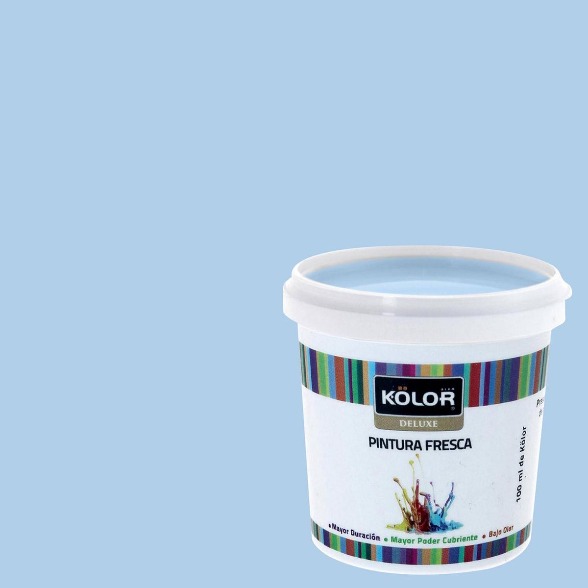 KOLOR - Muestra Color Frasco (plástico/vidrio) 100 ml Mate Azul Austria 