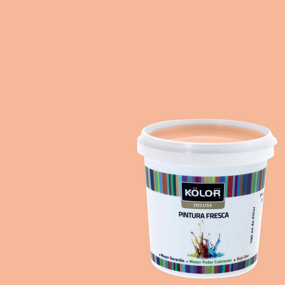 KOLOR - Muestra Color 0.1 l Mate Naranjo Padova