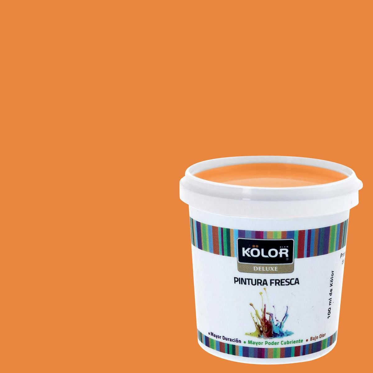 KOLOR - Muestra Color 0.1 l Mate Naranjo Sitka