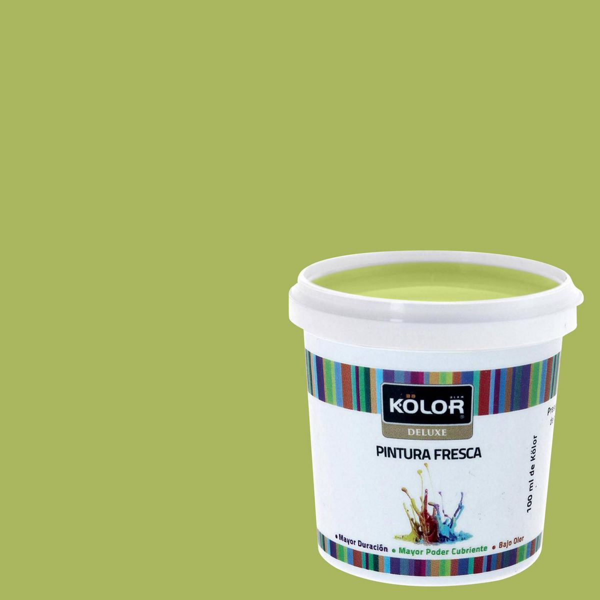 Muestra Color 0.1 l Mate Verde Cardedu, marca KOLOR - Foto Principal